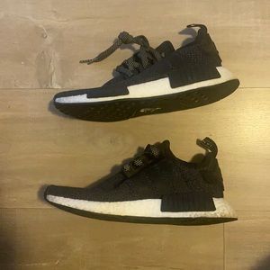 adidas NMD grade school size 6 black & dark grey